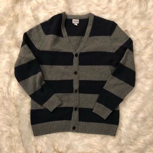 Old navy stripe cardigan size Large